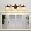 Haase 4-Light Dimmable Bronze Vanity Light