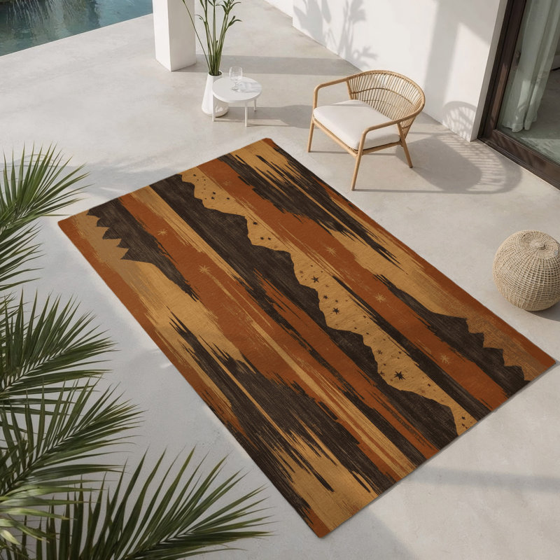 Tapis intérieur et extérieur Haven Mirage, Rectangle 1 pi 6 po x 2 pi 6 po