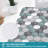 Geometric Water Resistant Non-Skid Kitchen Mat-1735701769