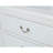 1Pc White Finish Two Drawers Louis Philip Nightstand  Wood Contemporary & Simple Style-1831102304