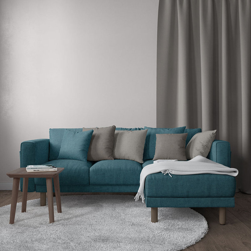 Tissu Abbeyshea Devine Chenille par The Yard, Haute mer
