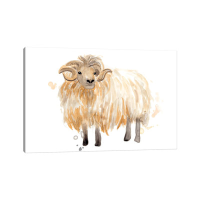 Highland Squad II by June Erica Vess - Wrapped Canvas Painting