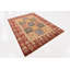 Tapis de zone en laine 10 pi 10 po x 7 pi 10 po one-of-kind-noué la main Denver