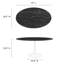 Table de bar Lippa, plateau rond en marbre artificiel, par Modway-410900530-471470868-410900533