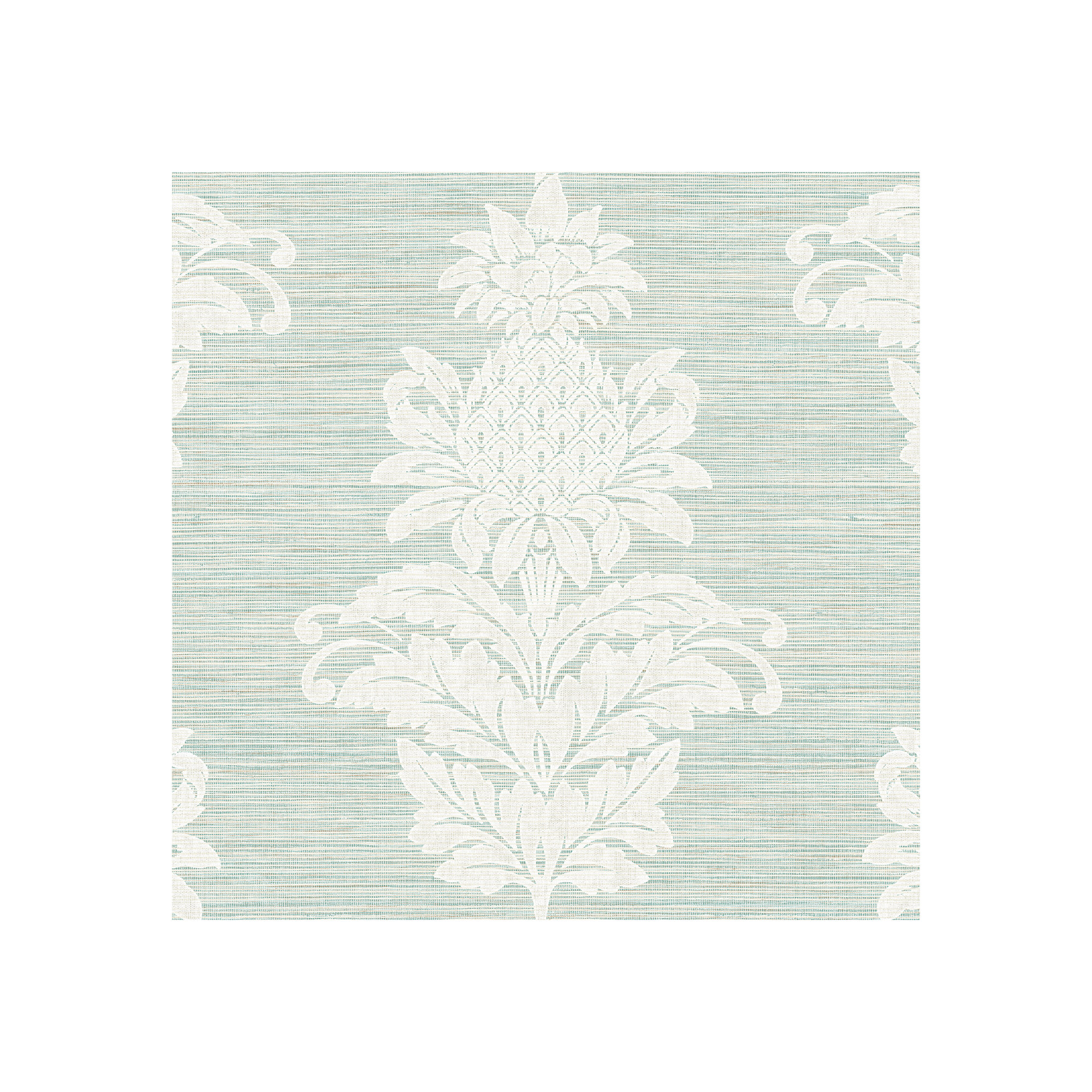Tefft Floral Wallpaper, Turquoise