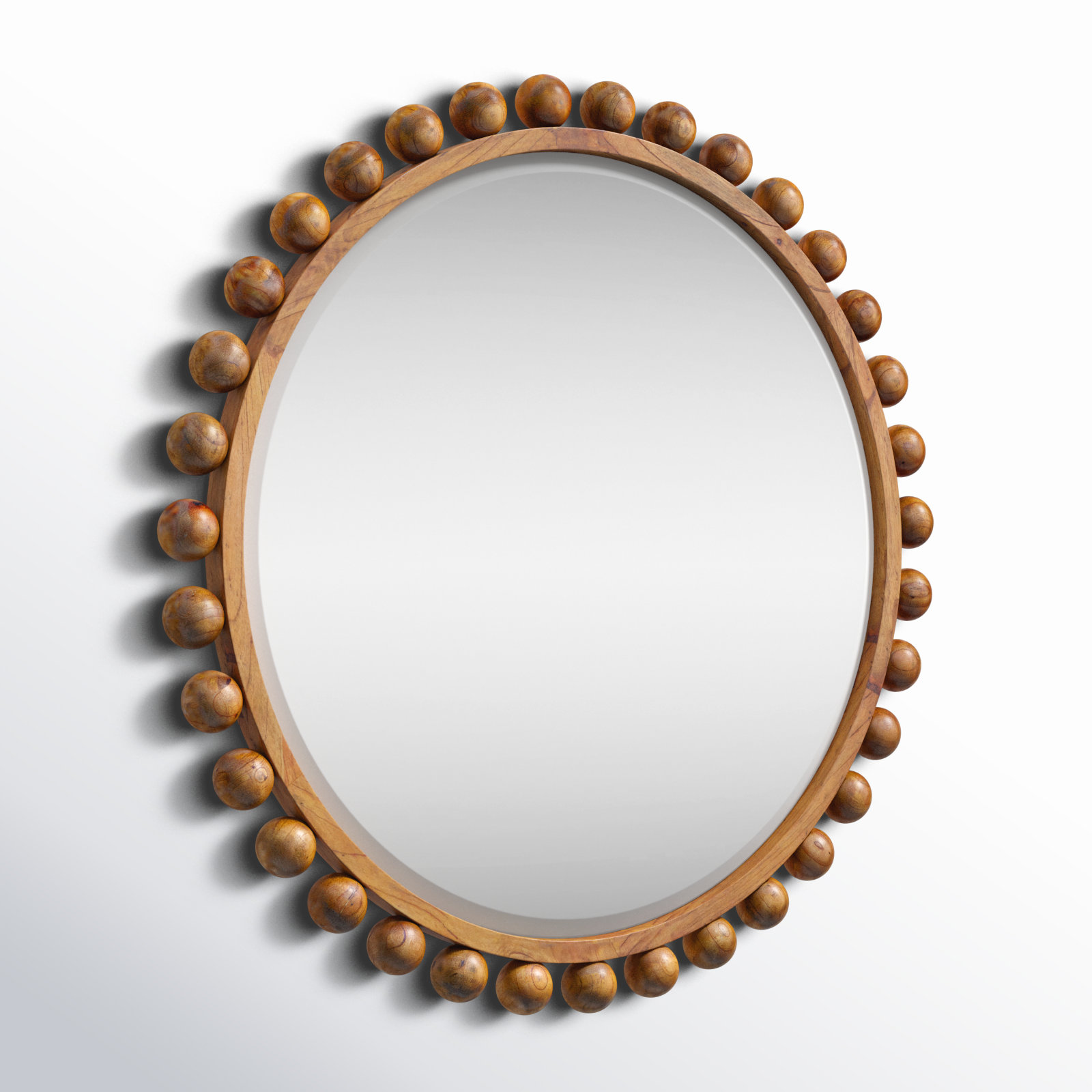 Kappa 44" Mahogany Accent Mirror