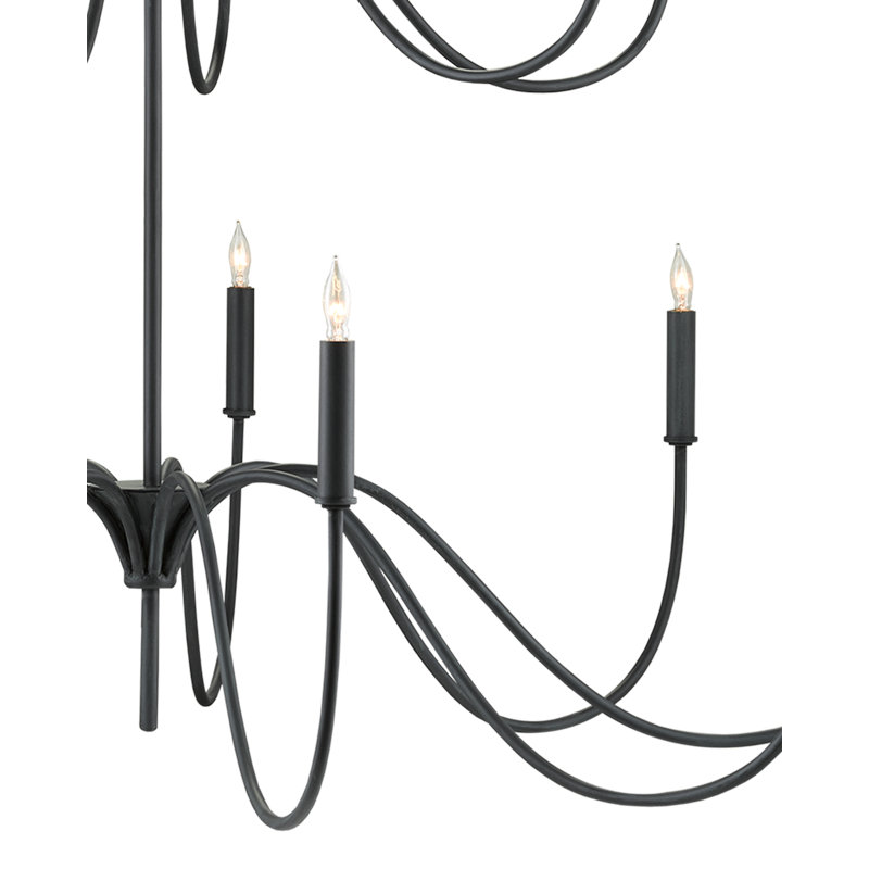 Tirrell 15 - Light Dimmable Classic / Traditional Chandelier