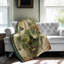 Hidden Haven Harmony - couverture en sherpa de qualité supérieure 1 pièce - reproduction d'art luxueuse-96939002