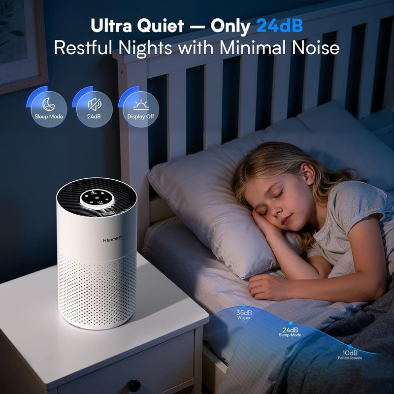 Purificateurs d'air avec filtre HEPA H14 True
