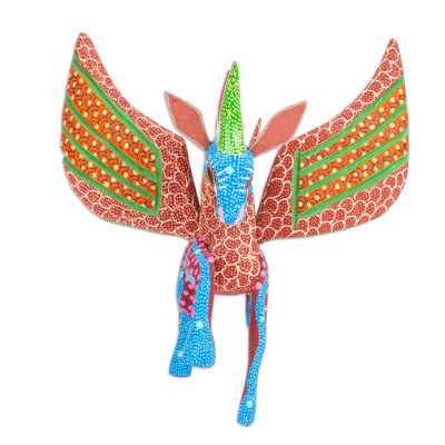 Pégase psychédélique Alebrije