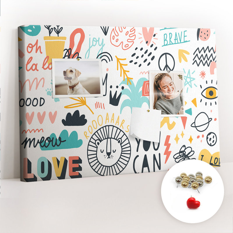 Malgadey Cork Corkboard / Bulletin Board