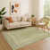 Premium Machine Washable Lubbers AMF1726 Geometric Rug