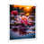 White Single Picture Framed