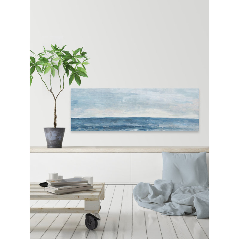 The Deep Sea by Parvez Taj - Wrapped Canvas Painting, 61cm H x 182cm W x 3.81cm D