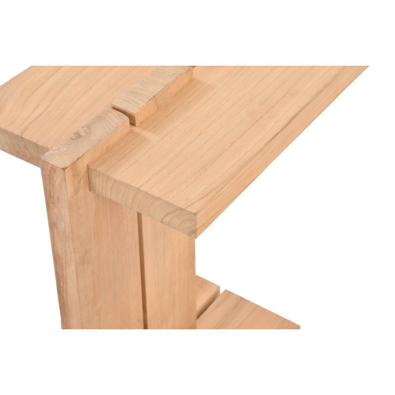 Outdoor Square Teak Side Table