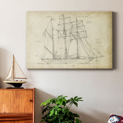 " Sailboat Blueprint I "