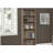 72" 6-Tier Transitional Bookcase with Adjustable Shelves-255448027
