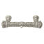 Carpe Diem 6132-11CAB Crowning Glory Queen Anne Satin Queen Anne 5 inches c.c. pull w/ Swarovski Crystals in Satin-627904201-627904196