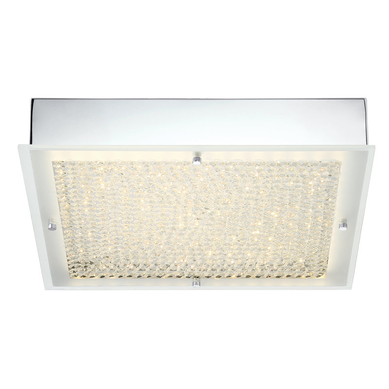 Verdonna Glass Flush Mount