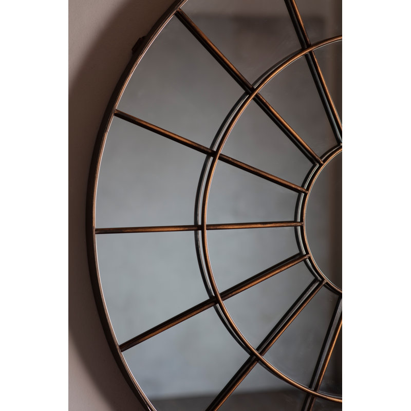Brenda Metal Flat Wall Mirror