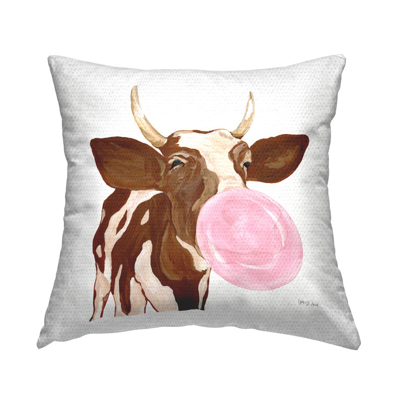 Coussin Happy Happy Bubblegum
