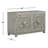 Lumley 2 Door Accent Cabinet w/ Decorative Door Pattern