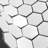 HoneyComb 2" x 2" Hexagon Matte Porcelain Mosaic Floor and Wall Tile-1033331823