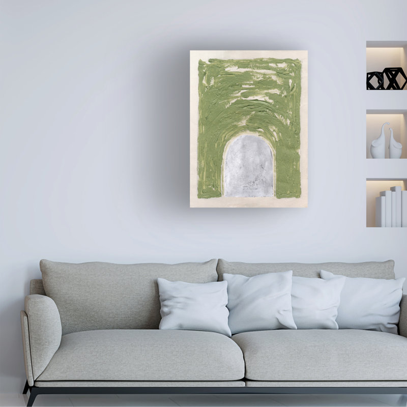 Art mural sur toile tendue - Vanna Lam «Argentin II» pour décoration de salon, de chambre à coucher ou de bureau - 35 x 47