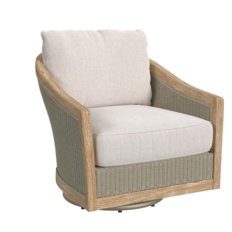 Fauteuil club d'extérieur en polyéthylène haute densité (PEHD) Cambria