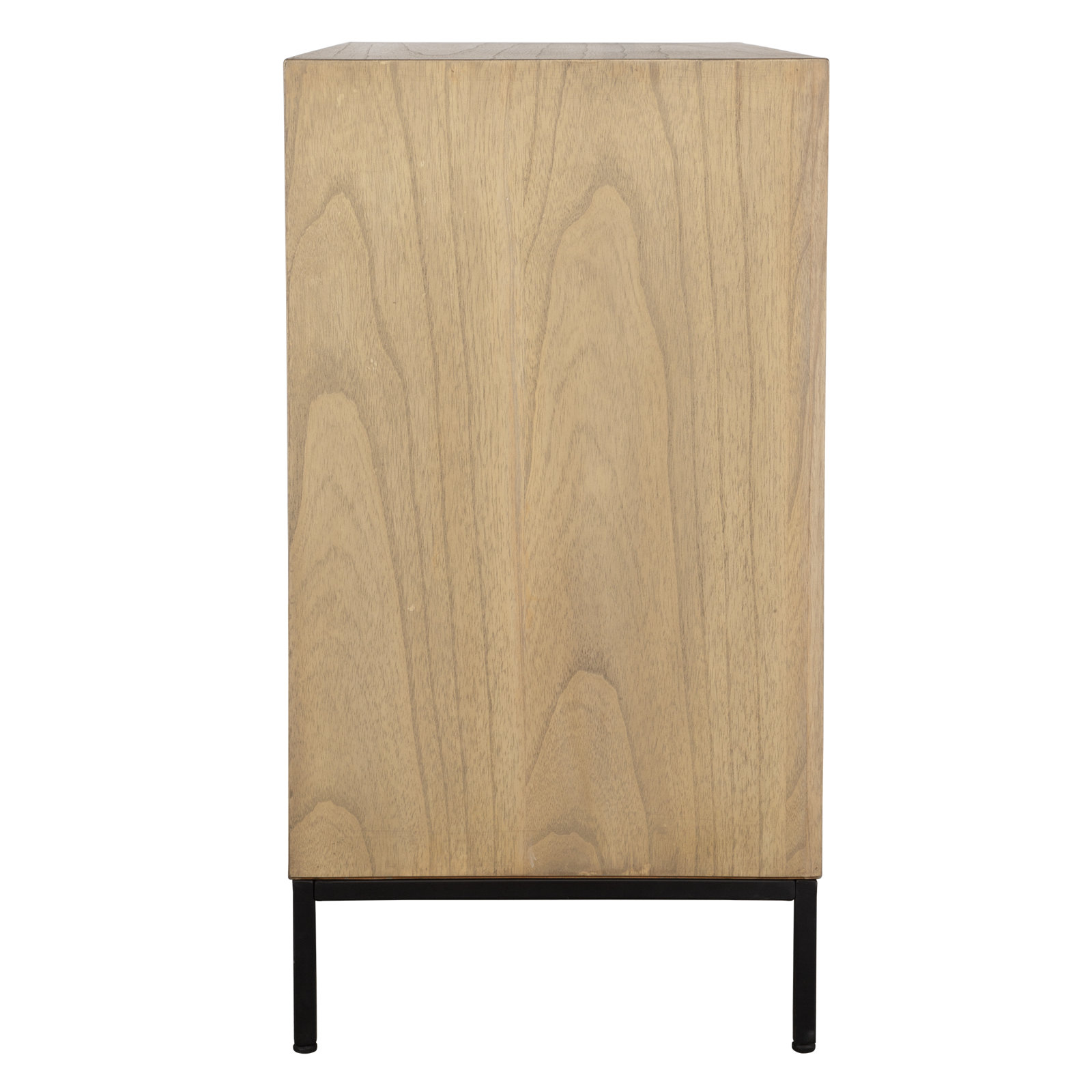 2-Door Geometric Accent Cabinet