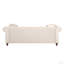 Canapé modulaire réversible en tissu beige