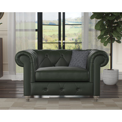 Melrose Leather Chair And A Half