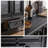 Modern Black Solid Wood Sideboard