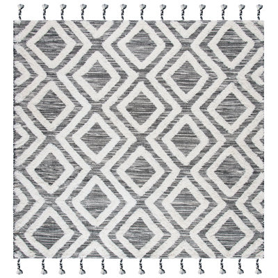Alimatou Hand Tufted Wool Geometric Rug