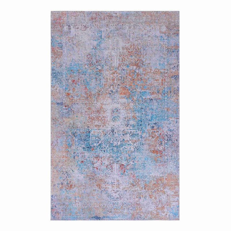 Washable Rug Doormat Rug, Rectangle 2' x 3'