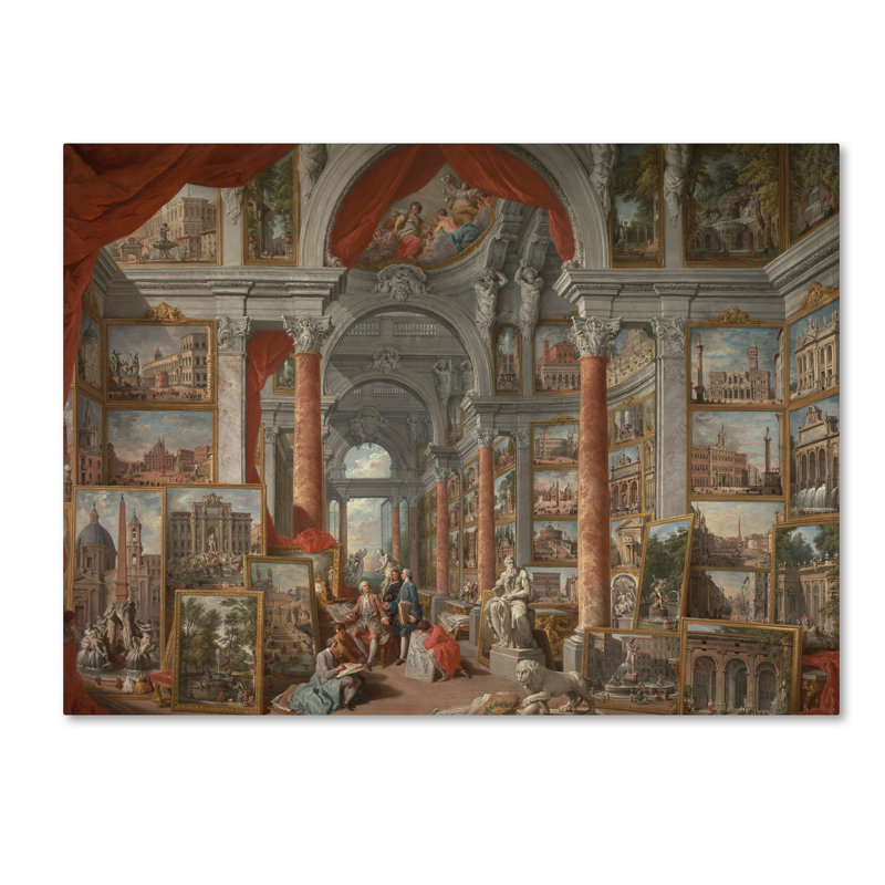 Reproduction d'art sur toile tendue, H 35 po x l 47 po
