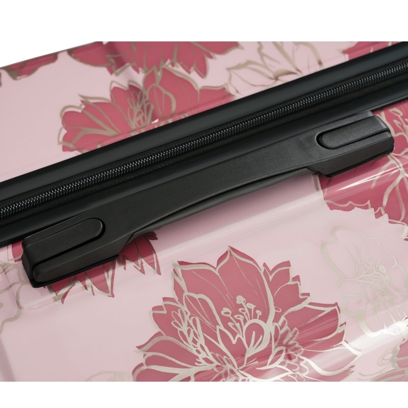 Luggage Sets New Model PC 5pcs, Purple Pink Flower