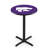 NCAA Round Metal Base Dining Table-12162445