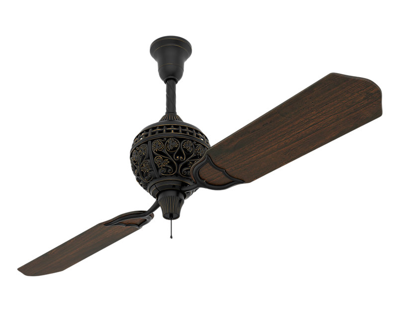 60" 1886 Series 2 - Blade Standard Ceiling Fan with Pull Chain