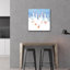  «Winter Geese» par Elle Media Group, art mural en verre acrylique, 24 po x 24 po