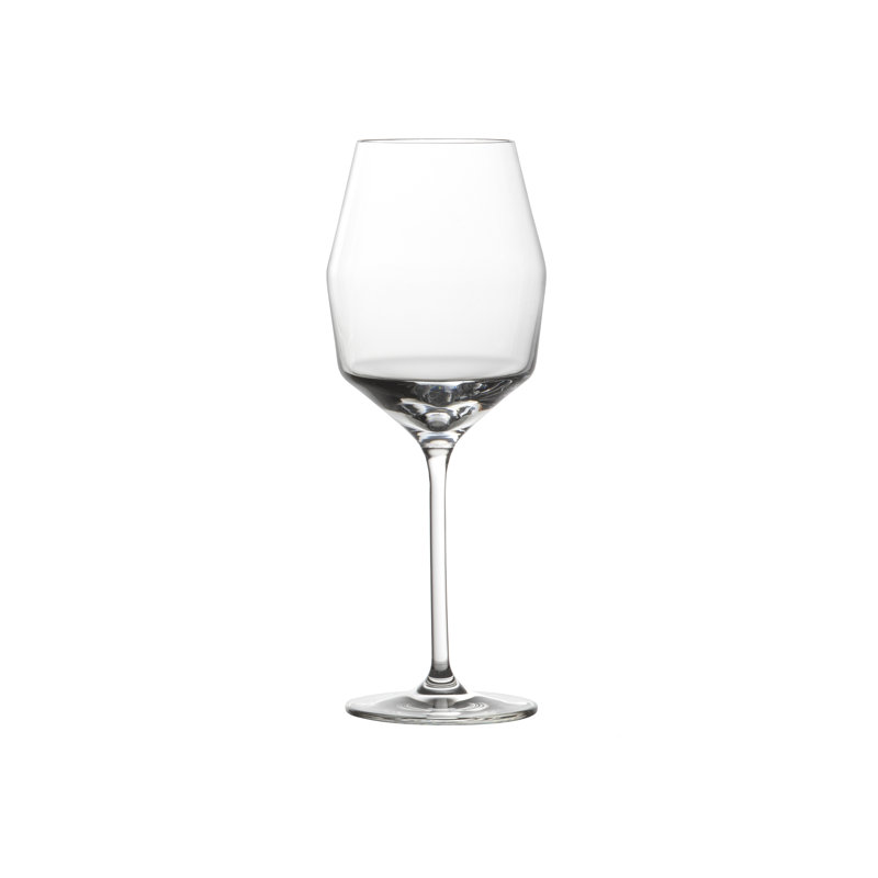 Zwiesel Glas Tritan Crystal Glass Gigi Collection, 17.9 Ounce, Set Of 4, White Wine With Effervescence Points