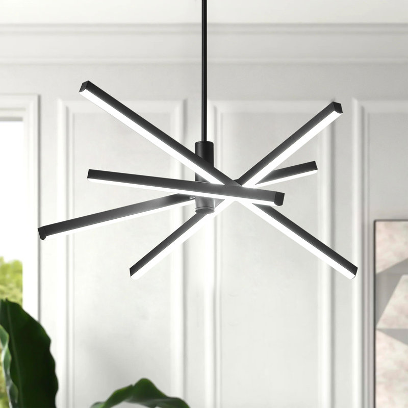 1-Dumb black dimmable LED pendant light