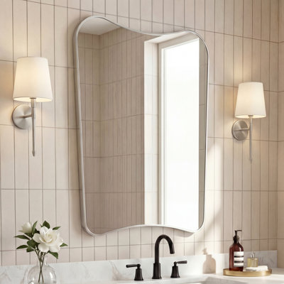 Miroir de salle de bain mural l 24 po x H 36 po Alfie