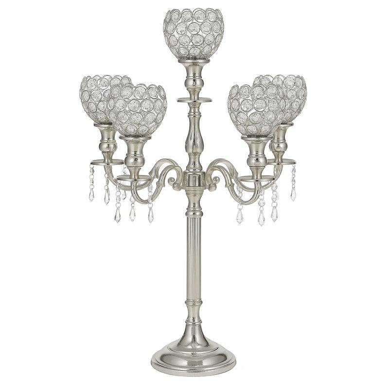 Crystal Tabletop Candelabra