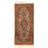 Fine Hand knotted Kashmir 2'2'' X 4'8''