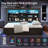 Bookcase Bed with LED Light and Underbed Drawers, Storage Headboard Platform Bed for Teens-1422335685