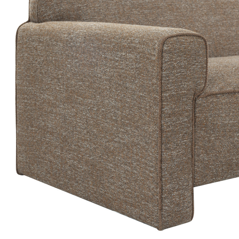 Upholstered 84 " Boucle Sofa