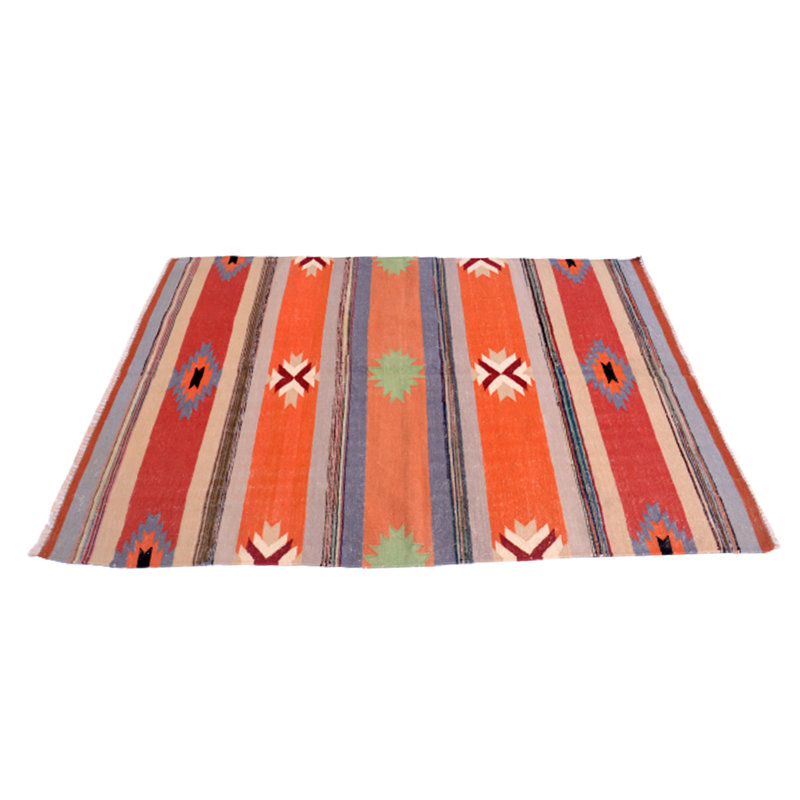 Burritt Geometric Hand Woven 140cm X 185cm Area Rug