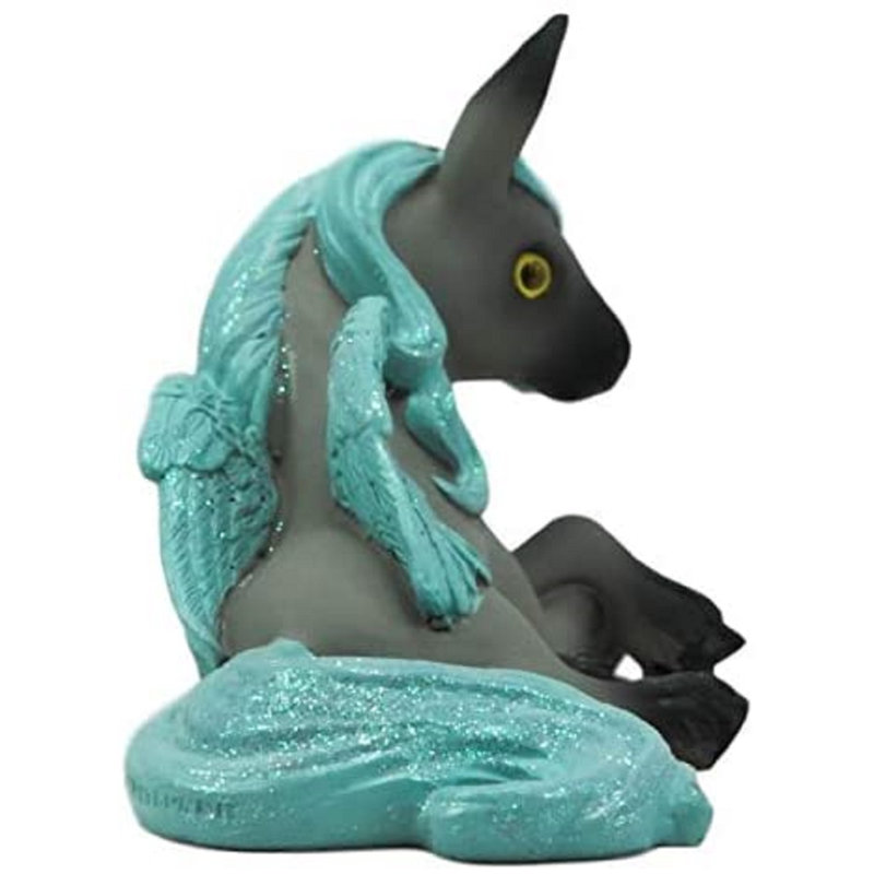 Figurine de cheval pegasus Eron, Gris
