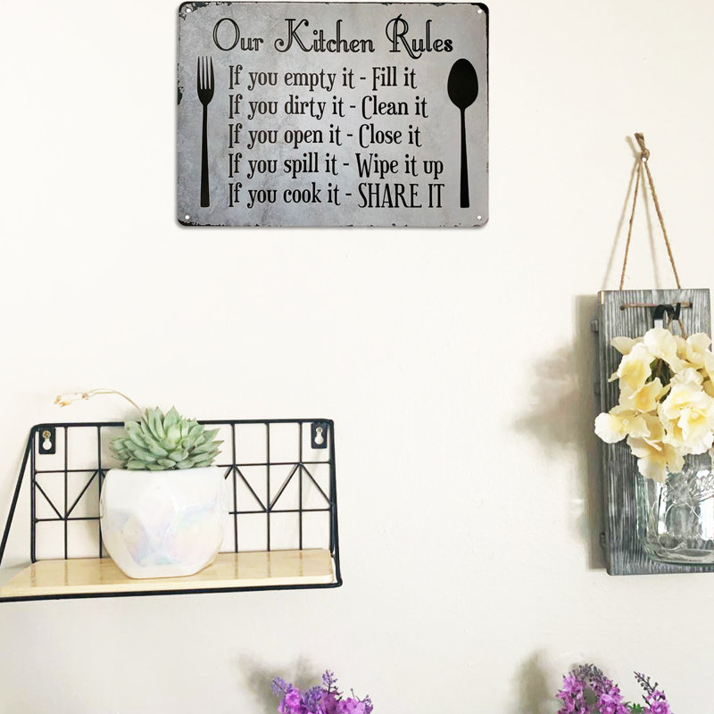 Wall Decor on Metal